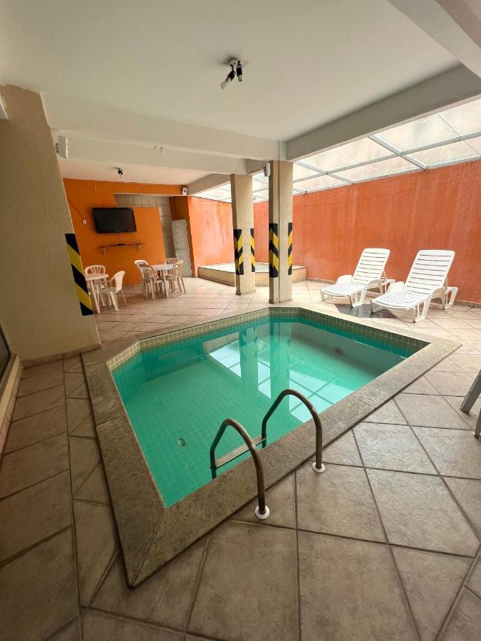 Hotel Thermas Da Mantiqueira - Pocos De Caldas - De Frente Para A Praca Central E Relogio Floral Екстериор снимка